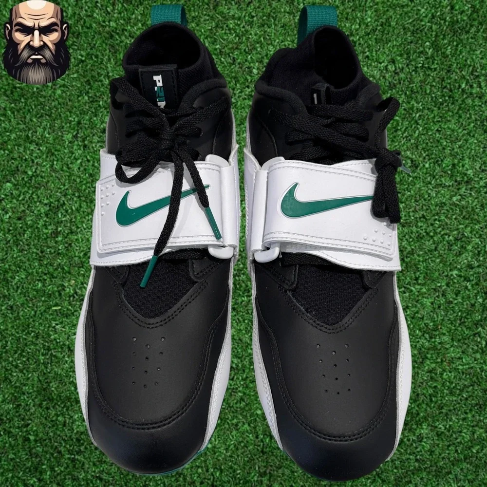 Nike Air Diamond Turf 93 Emerald Green HF5298-102 Football Cleats Men's Size 13